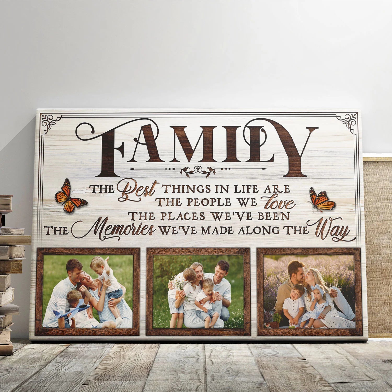 Family Personalized Canvas Prints - Custom Photo - 5 Sizes - The Best ...