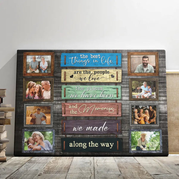 Personalized Canvas Prints, Custom Photo, Christmas Gift For The Whole Family, Best Gift For Family Dem Canvas