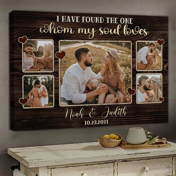 Personalized Canvas Prints, Custom Photos, Couple Gifts, Anniversary Gifts, Couple Romance Gifts Dem Canvas