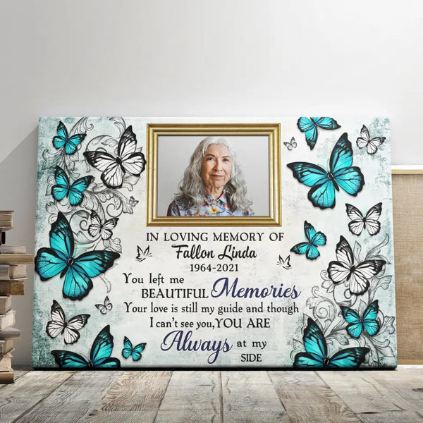 Memorial Canvas - Personalized Canvas Prints - Custom Photo, Personalized Sympathy Gifts Loss Of Loved One